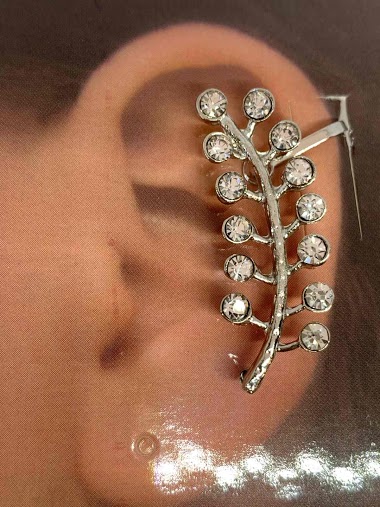 Wholesaler Z. Emilie - Leaf earring