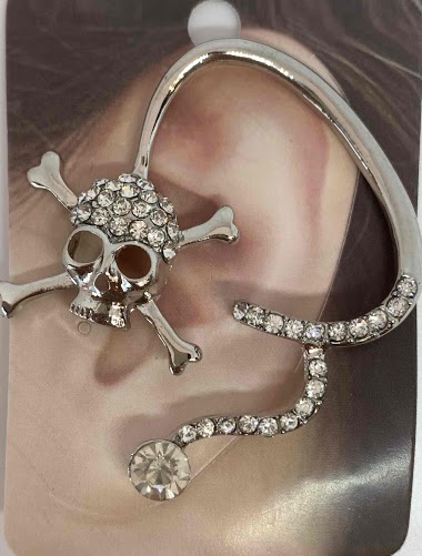 Wholesaler Z. Emilie - Skull earring