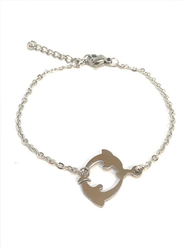 Großhändler Z. Emilie - Dolphin steel bracelet