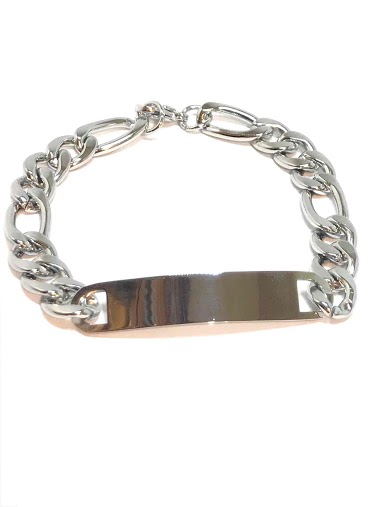 Wholesaler Z. Emilie - Steel bracelet to engrave