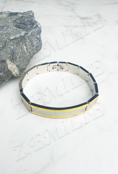 Wholesaler Z. Emilie - Steel bracelet to engrave