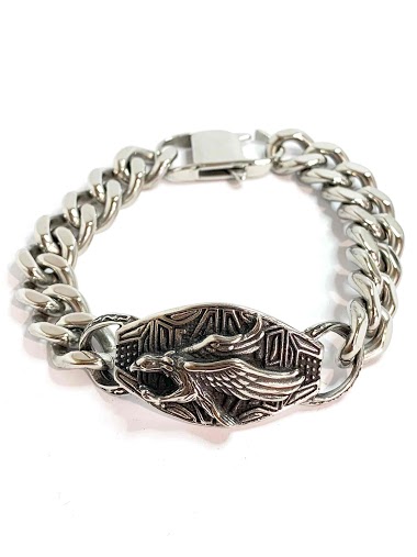 Wholesaler Z. Emilie - Eagle steel bracelet