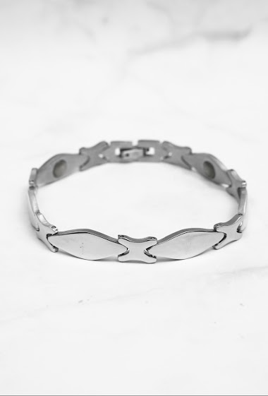 Großhändler Z. Emilie - Steel bracelet with magnets