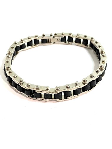 Großhändler Z. Emilie - Steel rubber bracelet