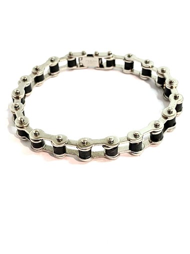 Wholesaler Z. Emilie - Steel rubber bracelet