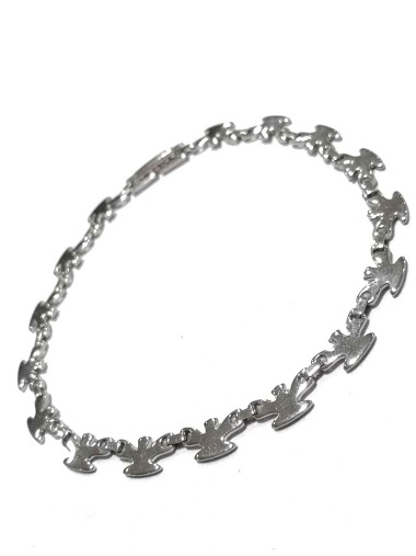 Wholesaler Z. Emilie - Dove steel bracelet