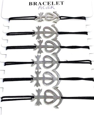 Wholesaler Z. Emilie - Camargue elastic steel bracelet