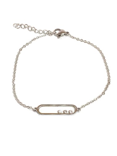 Wholesaler Z. Emilie - Safety pin steel bracelet