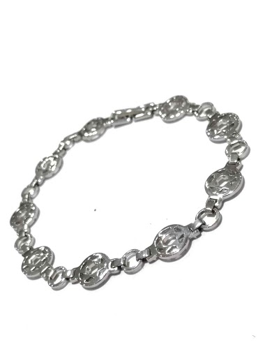 Wholesaler Z. Emilie - Star david steel bracelet