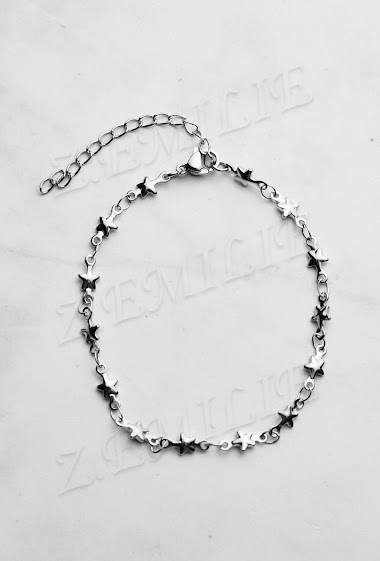 Wholesaler Z. Emilie - Star steel bracelet