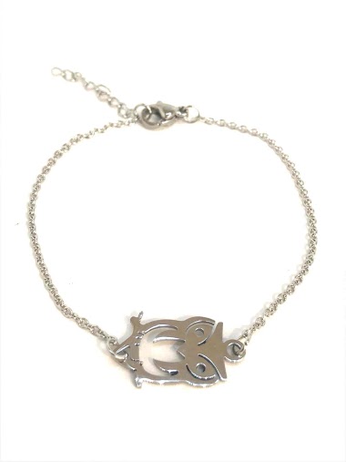 Wholesaler Z. Emilie - Owl steel bracelet