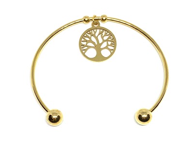 Großhändler Z. Emilie - Tree of life steel bracelet
