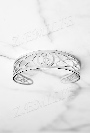 Wholesaler Z. Emilie - Camargue steel bracelet