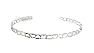 Großhändler Z. Emilie - Heart steel bracelet