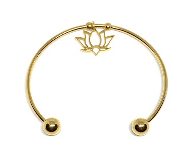 Großhändler Z. Emilie - Lotus steel bracelet