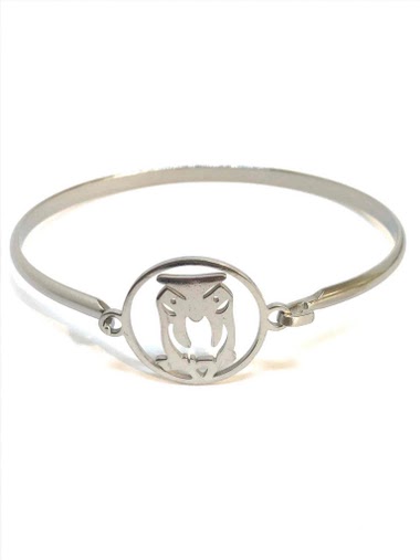 Wholesaler Z. Emilie - Owl steel bracelet
