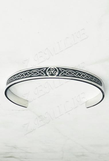 Wholesaler Z. Emilie - Triball bangle steel bracelet