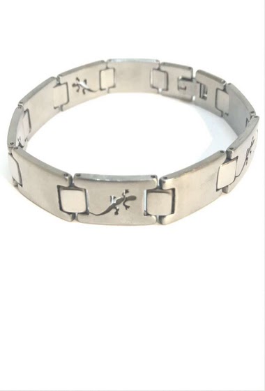 Mayorista Z. Emilie - Lizard steel bracelet