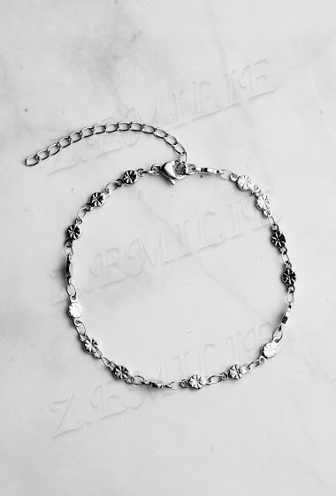 Wholesaler Z. Emilie - Daisy steel bracelet