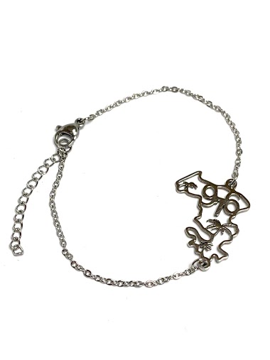 Wholesaler Z. Emilie - Mayotte steel bracelet