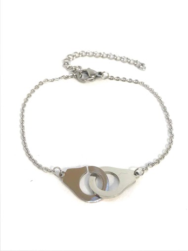 Wholesaler Z. Emilie - Hadcuffs steel bracelet