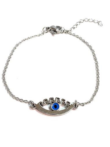 Wholesaler Z. Emilie - Eye steel bracelet
