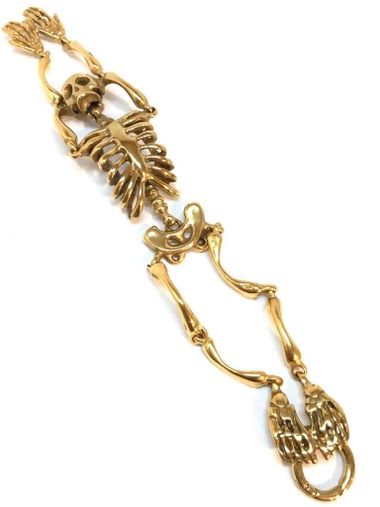 Großhändler Z. Emilie - Skeleton steel bracelet