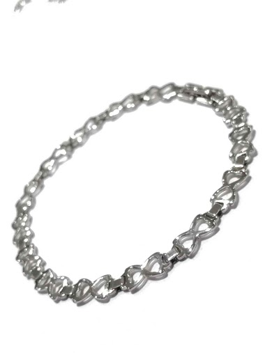 Wholesaler Z. Emilie - Bow tie steel bracelet