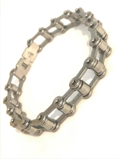 Wholesaler Z. Emilie - Biker chain bracelet steel 8mm