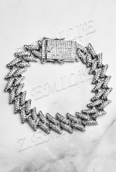 Mayorista Z. Emilie - Rhinestone cubain bracelet