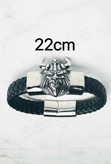 Wholesaler Z. Emilie - Devil leather bracelet