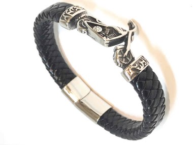 Großhändler Z. Emilie - Motorbike leather bracelet