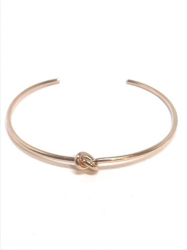 Wholesaler Z. Emilie - Knot steel bracelet
