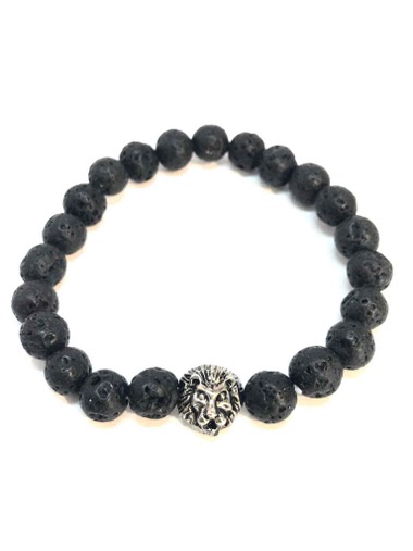 Wholesaler Z. Emilie - Lion head stone bracelet