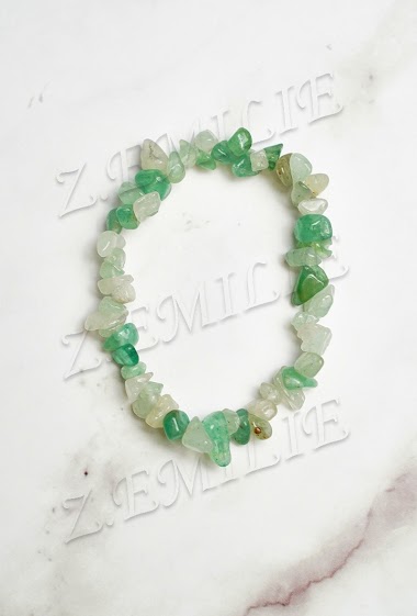 Wholesaler Z. Emilie - Jade stone bracelet