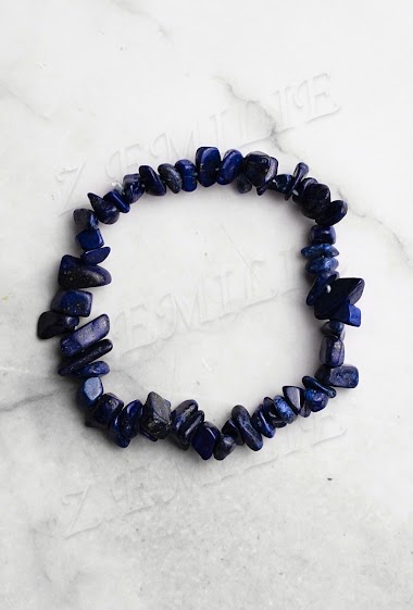 Wholesaler Z. Emilie - Lapis lazuli stone bracelet