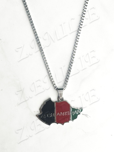 Wholesaler Z. Emilie - Afghanistan steel necklace
