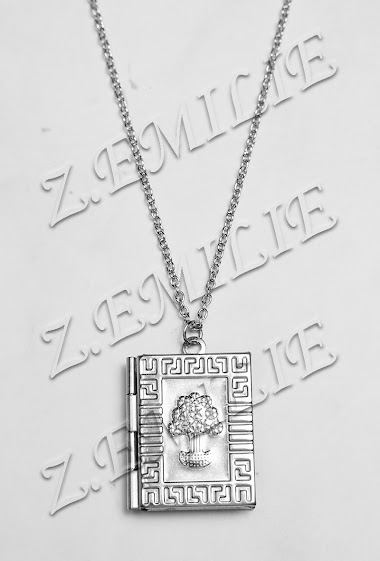 Wholesaler Z. Emilie - Tree of life restange photo necklace