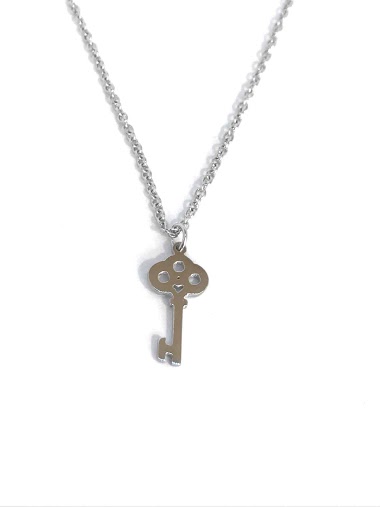 Wholesaler Z. Emilie - Key steel necklace