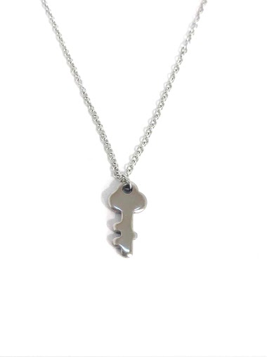 Wholesaler Z. Emilie - Key steel necklace