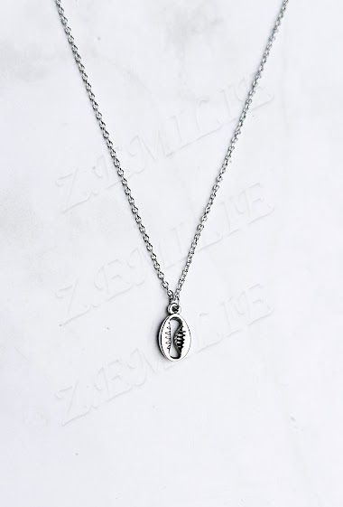 Wholesalers Z. Emilie - Shellfish steel necklace