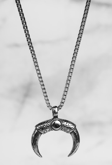 Wholesaler Z. Emilie - Corn steel necklace