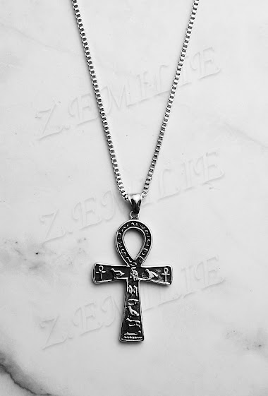 Wholesaler Z. Emilie - Egypt steel necklace