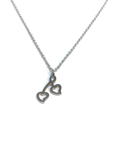 Großhändler Z. Emilie - Heart steel necklace