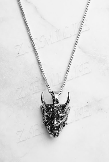 Wholesaler Z. Emilie - Devil steel necklace