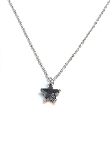 Wholesaler Z. Emilie - Star steel necklace