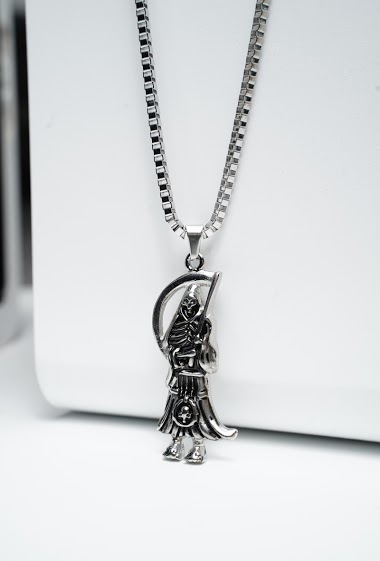 Großhändler Z. Emilie - Reaper steel necklace