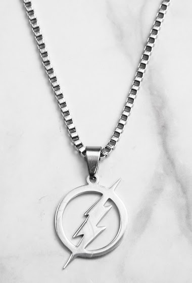 Mayorista Z. Emilie - Flash steel necklace