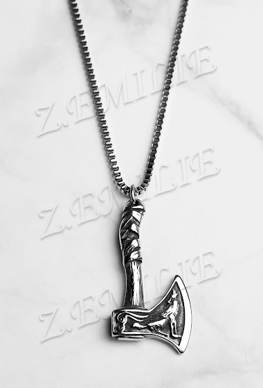 Wholesaler Z. Emilie - Chopped steel necklace