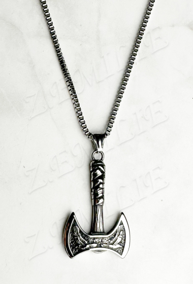 Wholesaler Z. Emilie - Steel ax necklace